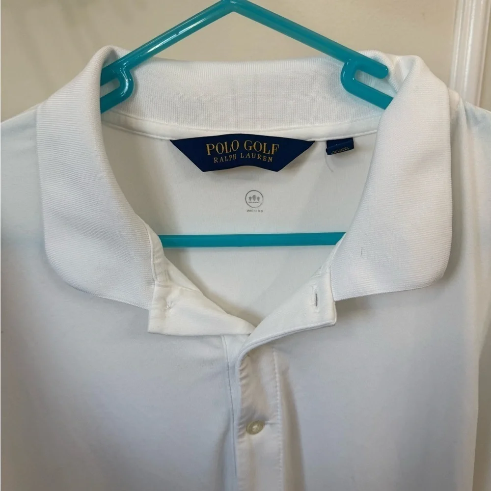 Polo by Ralph Lauren Men's Classic White Golf Polo Shirt